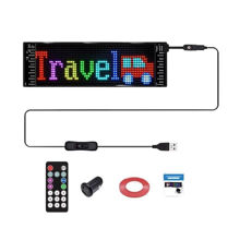 Διαφημιστική Εύκαμπτη Πινακίδα LED Οχημάτων με Τηλεχειριστήριο