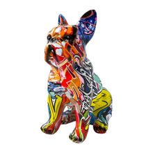 French Bulldog Πολύχρωμο με γκράφιτι 